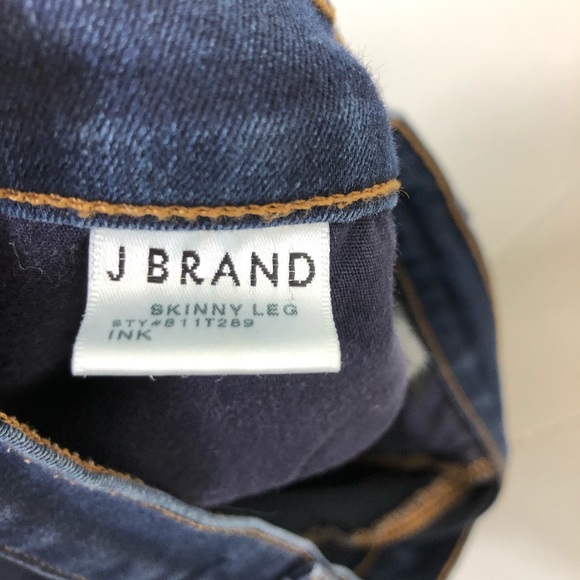 J Brand Skinny Leg Ink Sz 26 - Picture 7 of 8